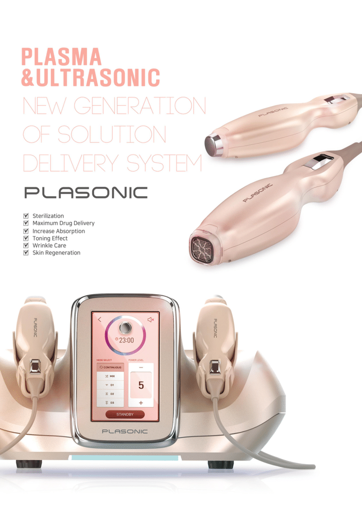 Plasonic (Plasma + Ultrasonic)