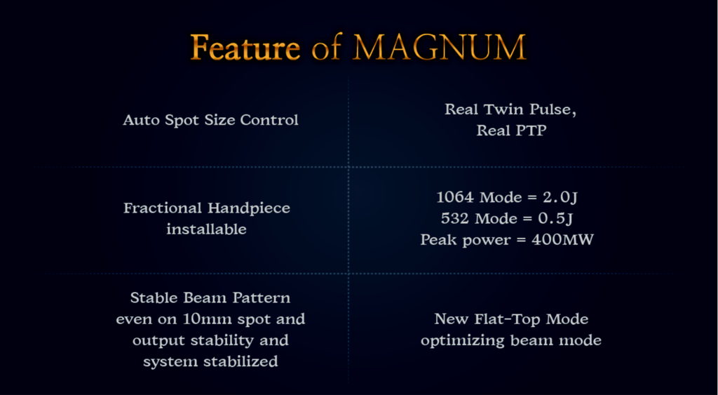 Magnum Q-Switched Nd:YAG System