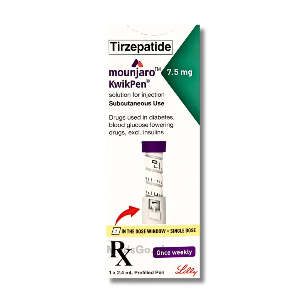 Tirzepatide (Mounjaro) KwikPen 7.5 mg