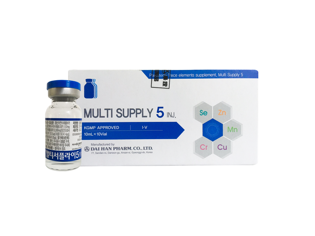 Multi Supply 5 (Selenium, Zinc, Manganese, Copper, Chromium)