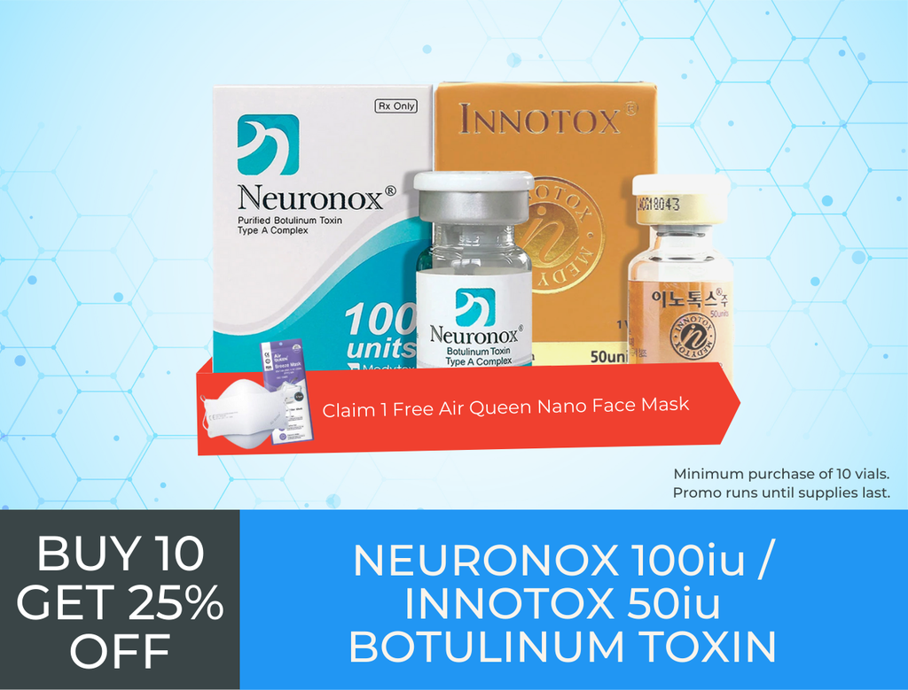 Special Offer: Buy 10 Botulinum Toxin Get 25% Off