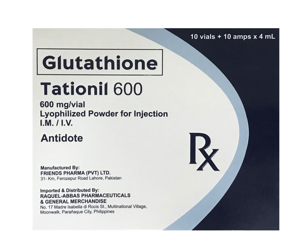 tationil glutathione 600mg Tationil 600mg (BFAD)