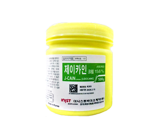 J-Cain Cream 500g (Lidocaine)