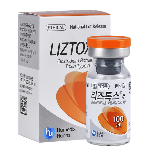 Liztox 100 units (Clostridium Botulinum Toxin Type A)